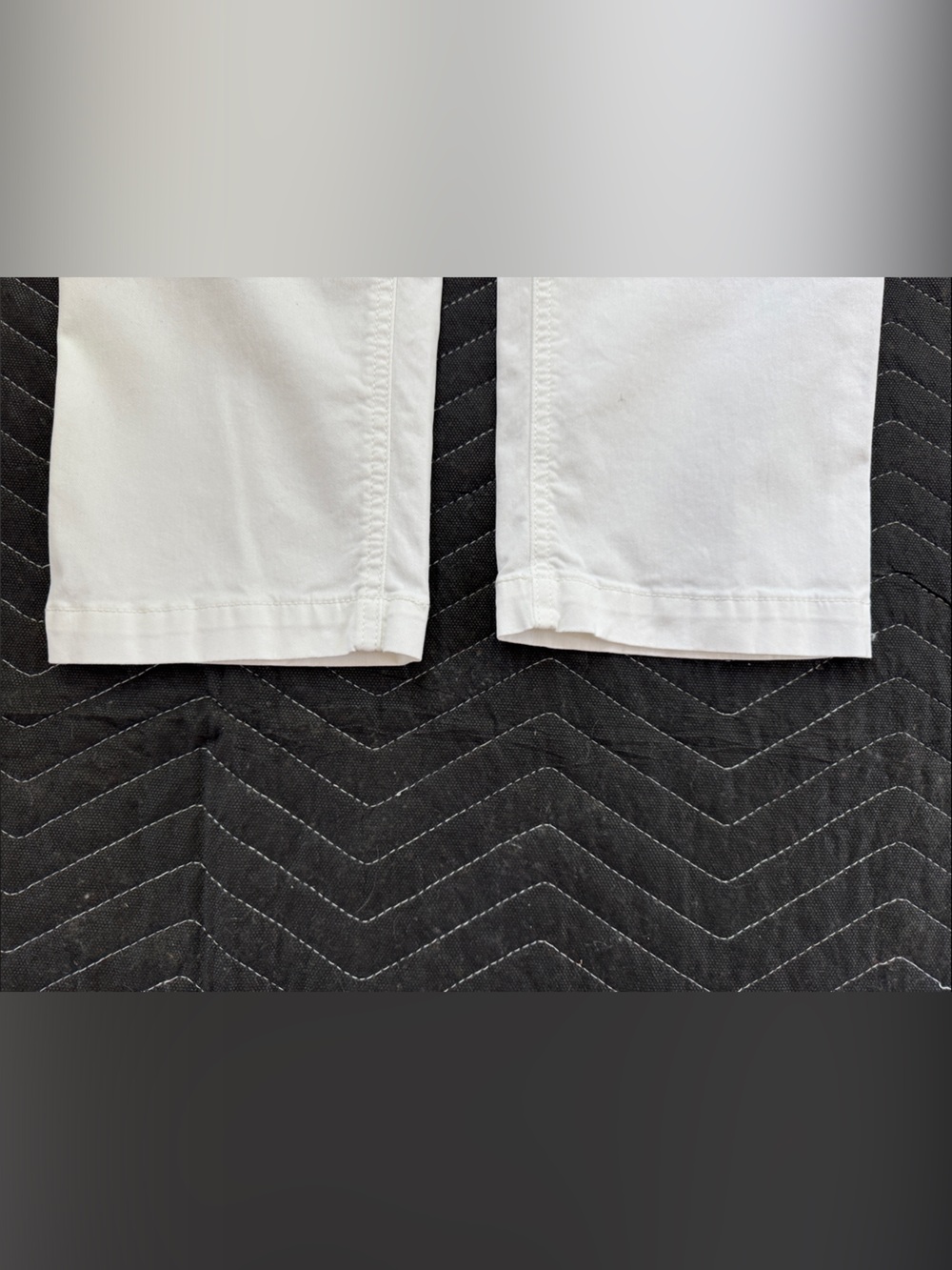 LOFT White Chino Straight Pants - Picture 6 of 9